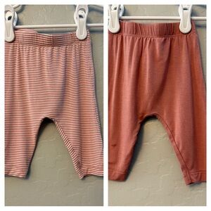 Carter's bundle of 2 lenzing viscose soft pants size 3 months